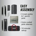 thumbnail image 6 of Coleman 4-Person Cabin Tent with Screened Porch, Evergreen, 6 of 8