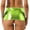 Fluorescent Green, variant on MSemis Women's Metallic Shiny PU Leather Bodycon Mini Skirt A-line Pencil Club Party Skirt Clubwear