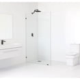 thumbnail image 2 of Vela 45 in. x 78 in. Fully Glass Shower Single Fixed Panel, 2 of 4