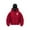 Wine, variant on WZXFASHION Ski Print Hooded Double Hooded Top With Zipper And Pockets Same Style Ski Suit For Men And Women Clearance oversized pullover sweater