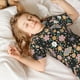 thumbnail image 5 of Balery Floral Insects Conjunto de Pijama Infantil de Manga Corta con Estampado – Ropa de Dormir de Algodón Suave-X-Large, 5 of 6