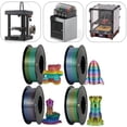 thumbnail image 3 of For 3D Printing For Pla Filament Silk For Rainbow Ombre 1.75Mm For Fdm Series Printer, 3 of 6