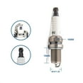 thumbnail image 3 of Alternative Spark Plug K6RTC Compatible With Candle BKR5E11 Compatible With Denso K20PR-UR Compatible With  Champion RC12YC /C281YC 3923 For FR2LS, 3 of 3