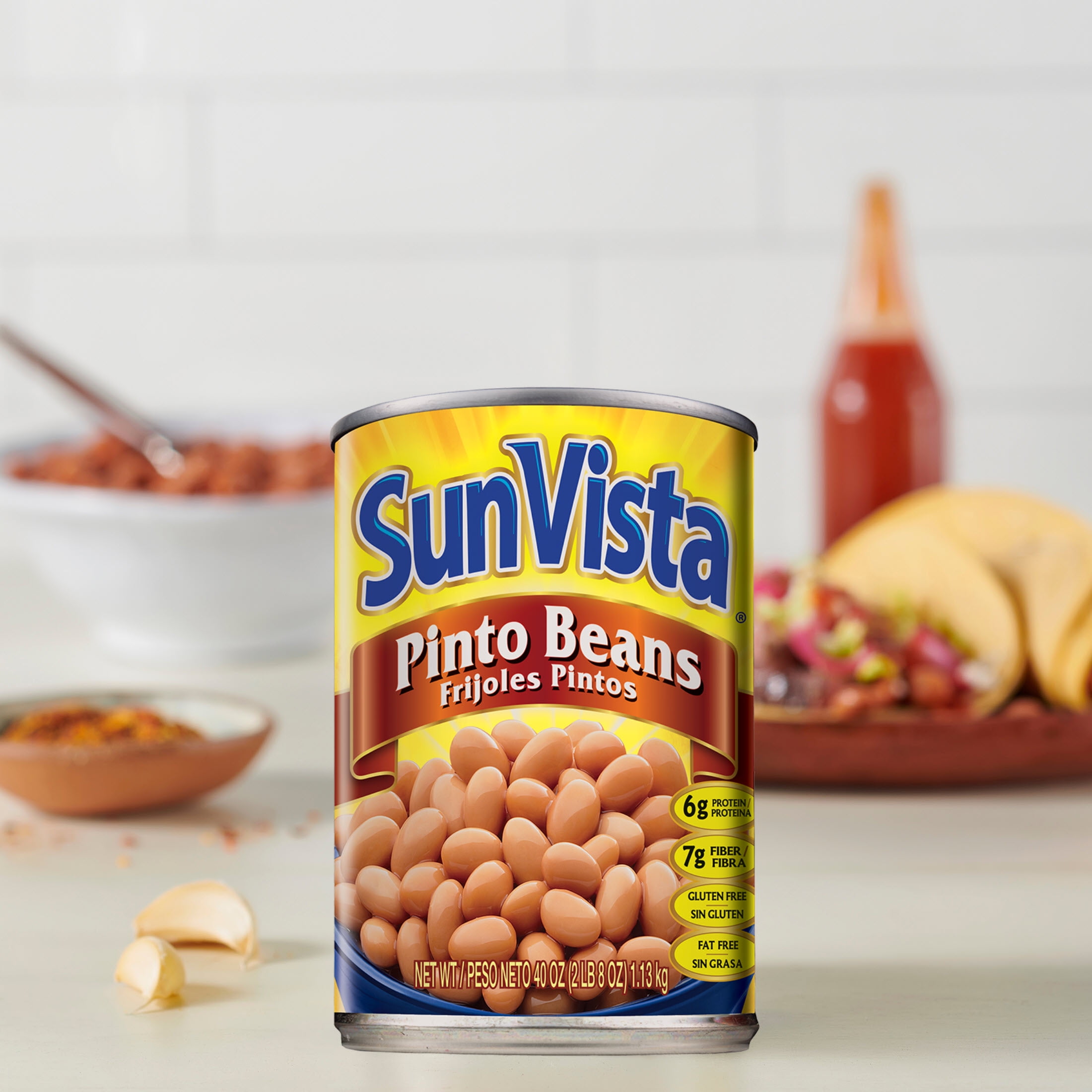 SunVista Pinto Beans 40oz Can