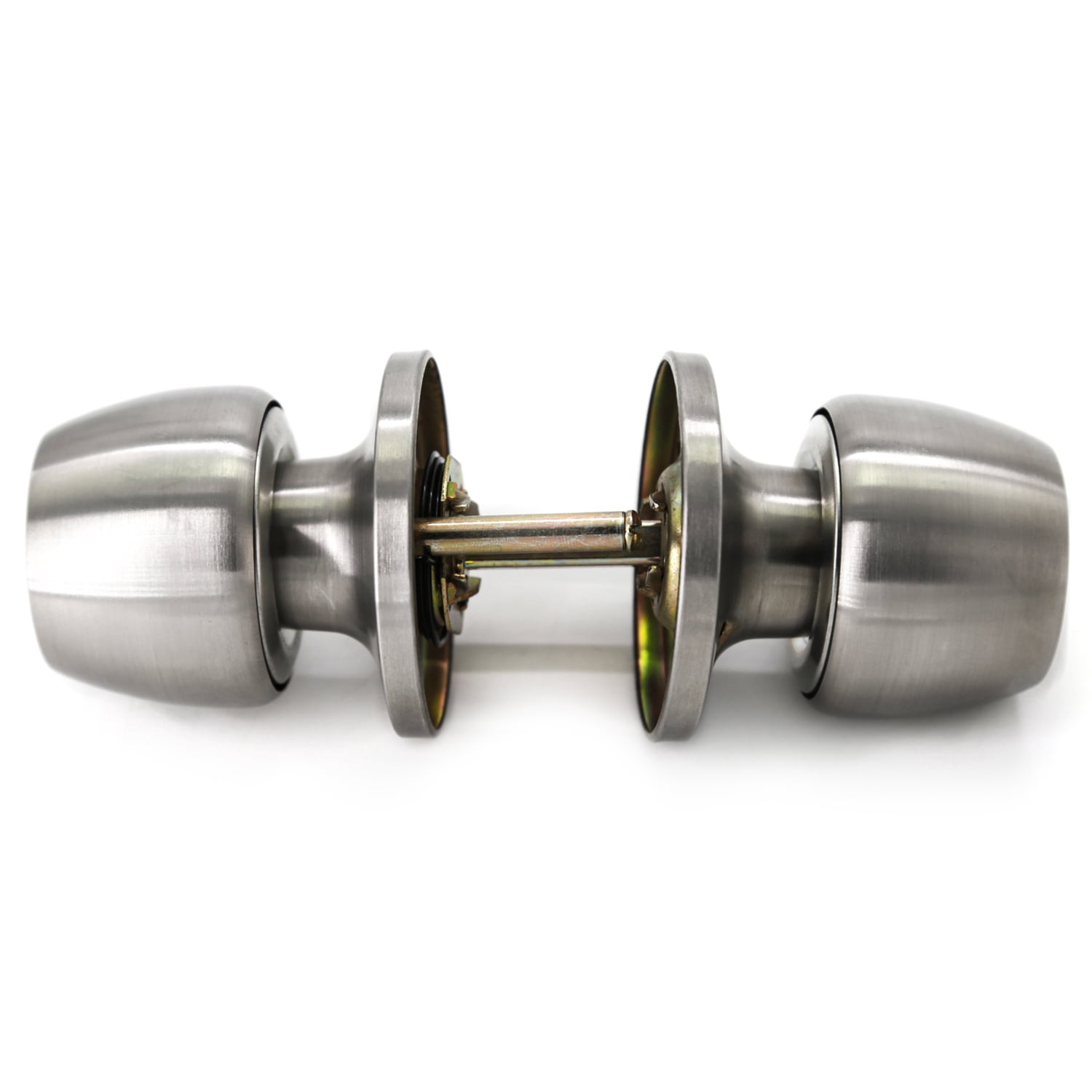 Door Knob Versa Satin Nickel Passage 8 Pack by Villar Home Designs