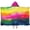 Colorful Tie Dye Pattern-2, variant on Colorful Tie Dye Pattern Kids Hooded Bath Towel, Bath Towel Wrap with Hood & Snap Buttons, Quick Dry Gifts for Kids Toddlers Teens,60"x35"