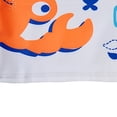 thumbnail image 5 of Gyratedream 0-8Y Toddler Little Boys Long Sleeve Crab Rash Guards Two Pieces Bathing Suit +Sun Hat Swimsuit, 5 of 9