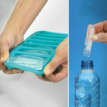 Ice Maker Mount - ZeAofa Useful Silicone Ice Cube Tray Mold Ice Mould Water Bottle Ice Cream Markers Tool