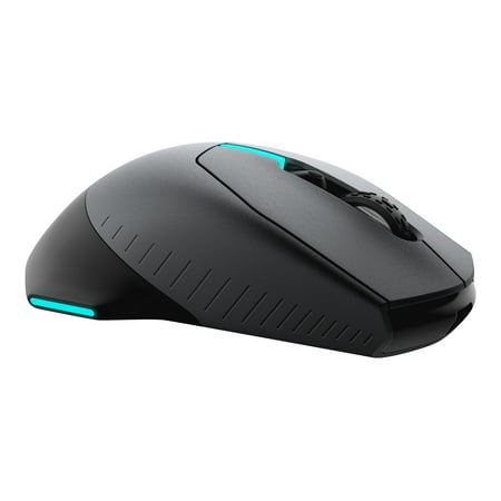 Alienware - AW610M-D Wired/Wireless Optical Gaming Mouse with RGB Lighting - Dark Side of the Moon