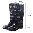 thumbnail image 7 of YUEHUA Womens Rain Boots Long Casual Fashion Outdoor Hiking Walking Gardening Waterproof Anti- Shoes Comfortable Insole Light Rain Shoes Outdoor Garden Shoes, 7 of 7