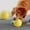 Cat Toys & Dog Toys Yellow, variant on YaoZQ Smart Interactive Dog Ball, Motion Activated Bouncing & Vibrating Toy with LED Lights, Durable TPU for Puppies, 2.2 in, Blue