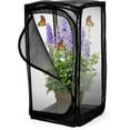 thumbnail image 1 of 30-Inch Butterfly Habitat Cage, Large Pop-Up Mesh Terrarium with Zipper Opening, Portable & Collapsible Insect Enclosure for Caterpillars & Monarch Butterflies, 1 of 6
