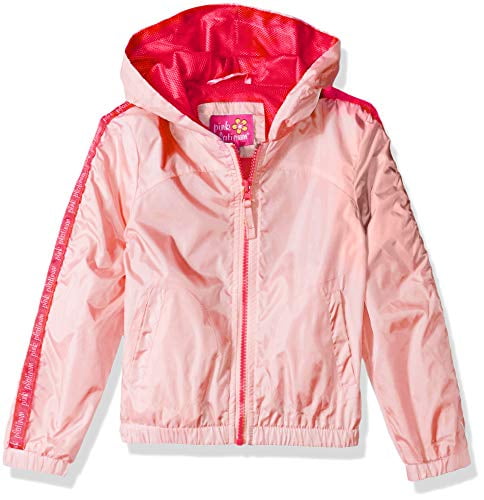 Waterproof Windbreaker Raincoat Pink Platinum Baby Girls' Rain Jacket Toddler/Girl 