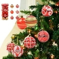thumbnail image 1 of Christmas Decorations Indoor 24 Pcs 6cm/2.36 In Shatterproof Plastic Christmas Tree Ornaments, Christmas Ball Baubles For Xmas Trees Wedding Party And Home Decor Christmas Tree on Clearance, 1 of 6