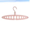 thumbnail image 4 of unbranded 5Ud Ropa Y Organizadora Con 9 De Plástico Resistente Para Hogar Rosa, 4 of 8