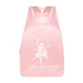 thumbnail image 4 of Mochila de ballet, bolsa portátil para bailarinas, ideal para viajes deportivos de baile. rosa, 4 of 9