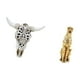 thumbnail image 5 of Arte Colgante De Pared Con Cabeza De Toro Tribal Y Escultura De Guepardo Dorado, Adorno Decorativo Para Centro De Mesa, Para Oficina, Granja, Dormitorio, Decoración Del Hogar., 5 of 8