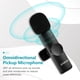 thumbnail image 3 of Sistema de micrófono inalámbrico One-Trigger-One Mini 2.4G (1 transmisor + 1, 3 of 8