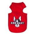 thumbnail image 3 of Ropa Para Mascotas Sunnimix Chaleco Camiseta Rojo Para Cachorro Y Gato, 3 of 8