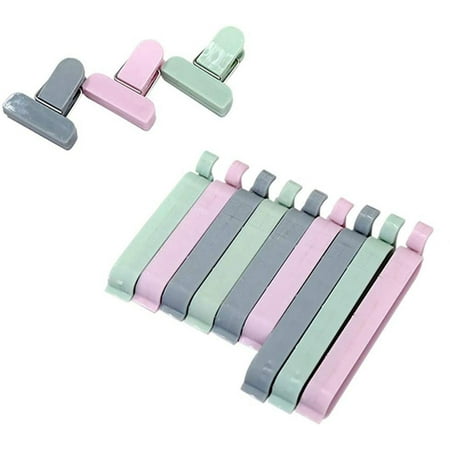 

12 Pcs Sealing Food Bag Storage Clips Colorful for and Tea Bags Sandwich Kitchen Clips Potato Sturdy