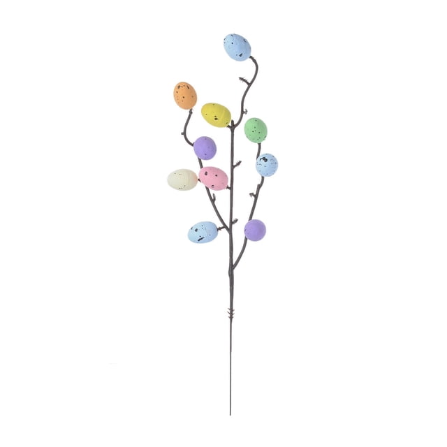 zhangmingg Easter Cherry Floral Arrangement Spring Home Centerpiece Flower Branches Display