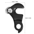 thumbnail image 2 of unbranded Gancho Colgador Trasero Para De Hierro Y Resistente Negro, 2 of 8