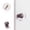 WD020-Walnut-22x22mm, variant on Wooden Hexagon Square Round Drawer Knobs Cupboard Closet Furniture Handles Kitchen Cabinet Handles Door Decoration Wood Knobs