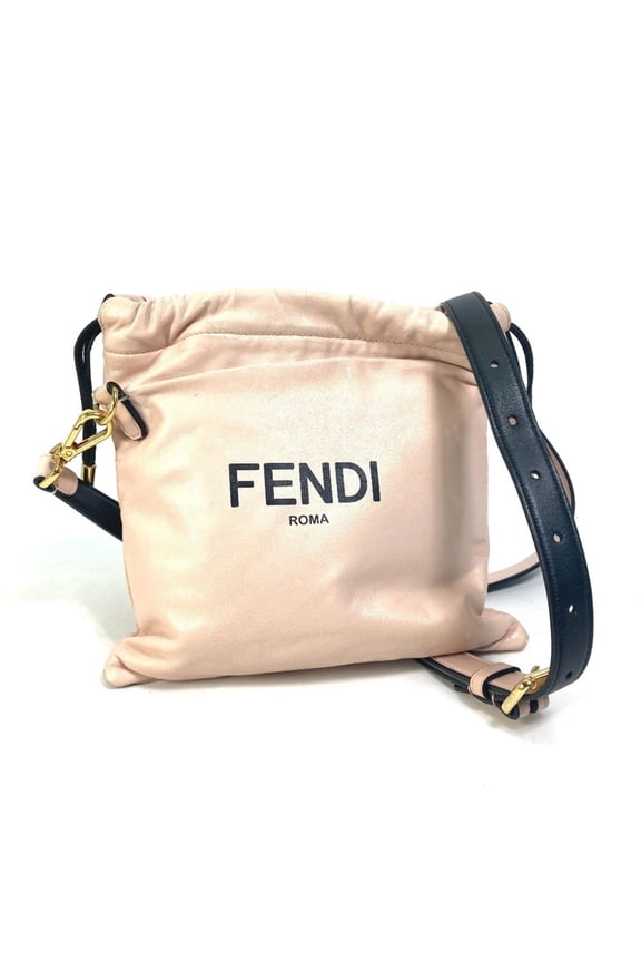Pre-Owned FENDI 8BT337 Drawstring Pouch/Pouch/Pack Slim Clutch Small Shoulder Bag... (Good)