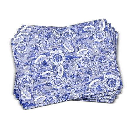 

Pimpernel Blue Room Sunflower Placemats Set of 4