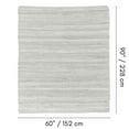 thumbnail image 5 of Fabstyles Cotton Solid Rug, Area Rag Rug for Living Room, Hallway, Patio, 5 of 5