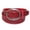 Red, variant on CTM Leather Western Embossed Belt with Removable Buckle