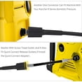 thumbnail image 5 of Mangueras de reemplazo 6m, limpiadora flexible de alta presión con hilo M22 - conector de conexión rápida de clic para la serie kärcher K2 - k7 Zefei Wu 9024735023975, 5 of 5