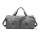 thumbnail image 2 of Qarigey Bolsa de gimnasio de gran capacidad, bolsa de almacenamiento de Fitness, bolsa de equipaje de viaje impermeable portátil, accesorios de soporte Envolturas para manijas de equipaje Gris, 2 of 6