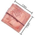 thumbnail image 2 of TUZECH Handmade Leather Bound Book of Shadows Mini Notebook Blank Unlined Small Pocket Tiny Journal For Office Artist Architect Personal Note Vintage Diary for Women and Men Rose Miniature (Set of 4), 2 of 9