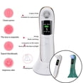 thumbnail image 3 of Minnieouse Removedor de espinillas eléctrico, eliminación recargable, succión al vacío, plástico profesional, limpieza facial Universal para Protección de la piel Blanco, 3 of 6