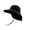 Black, variant on Sun Hat Wide Border Breathable Outdoor Angling Hat for Women Men with Adjustable Chin Strap Light Foldable Travel Cap Khaki