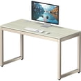 thumbnail image 2 of Commercial-Grade Office Computer Desk  x cm  Silver w/Espresso Top, 2 of 6