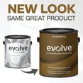 thumbnail image 2 of Evolve Latex Paint and Primer, Interior and Exterior Paint, Eggshell Finish, Pebble Gray, 5 Gallon, 2 of 7