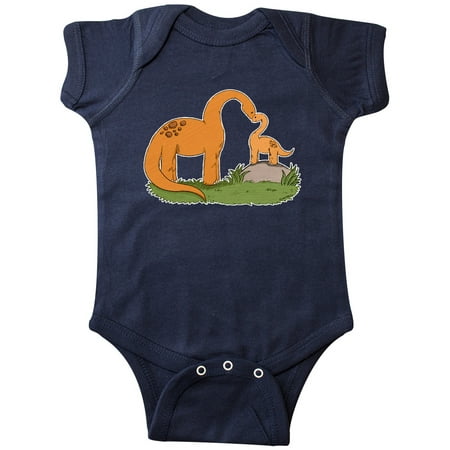 

Inktastic Cute Heart Brontosaurus Family Gift Baby Boy or Baby Girl Bodysuit