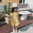thumbnail image 4 of TISHITA Rétro Enfants Mignons Lunettes de Soleil d'Été Lunettes en Forme de Fleur 400 Protect Blanc, 4 of 8