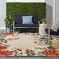 thumbnail image 2 of Nourison Aloha Indoor/Outdoor Ivory Multicolor 12' x 15' Area Rug (12x15), 2 of 9