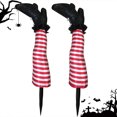 thumbnail image 4 of Cateissary 2 uds. De plástico gótico para decoración del hogar, patas de , suministros de fiesta para Halloween, regalos novedosos, decoración Kits de decoración para fiestas rojo, 4 of 6