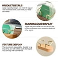 thumbnail image 4 of RUseeN Business Card Holder for Desk, Wood Business Card Stand for Office, Tabletop, Wooden Creative Business Card Display for Desk, 4 of 7