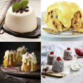 thumbnail image 4 of 6 PCS Aluminium Dariol Mould Baking Cup Dariole Pudding Dessert Moulds Round Egg Tart Mould Bakewar, 4 of 5