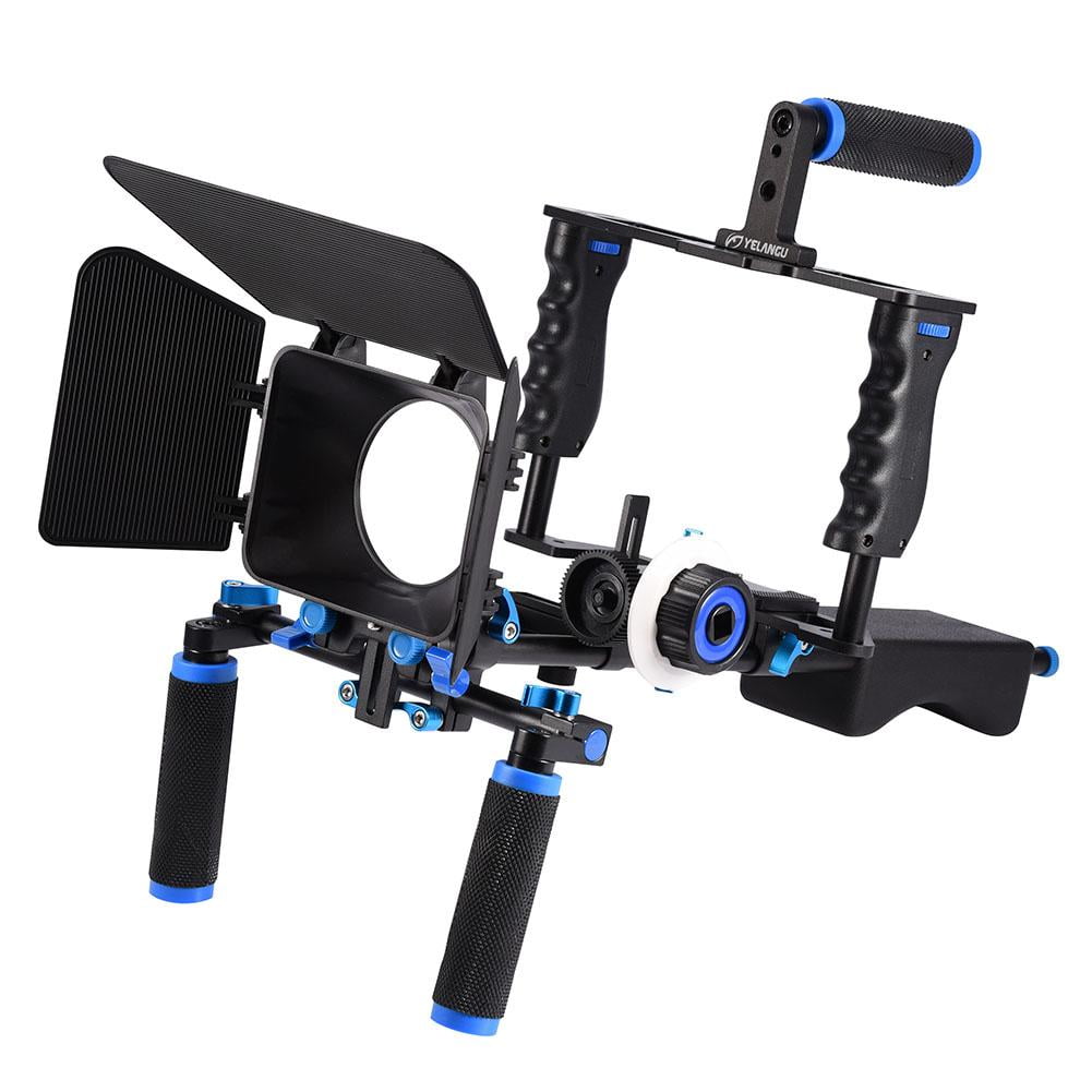 Mgaxyff Portable Follow Focusing Camera Cage Shoulder Rig with Top