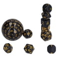 thumbnail image 1 of dés Polyédriques, 15 Pcs dés Polyédriques D3D100 dés Polyédriques Kit dés Roulants de Table Utilisation Pratique, 1 of 8