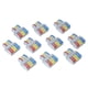 thumbnail image 1 of 10 Uds conectores de cable conjunto de conectores de cable conector de Cable de cableado Un Abanopi Terminal, 1 of 7