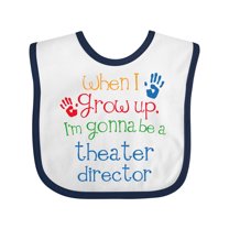 Inktastic Theater Director Future Boys or Girls Baby Bib