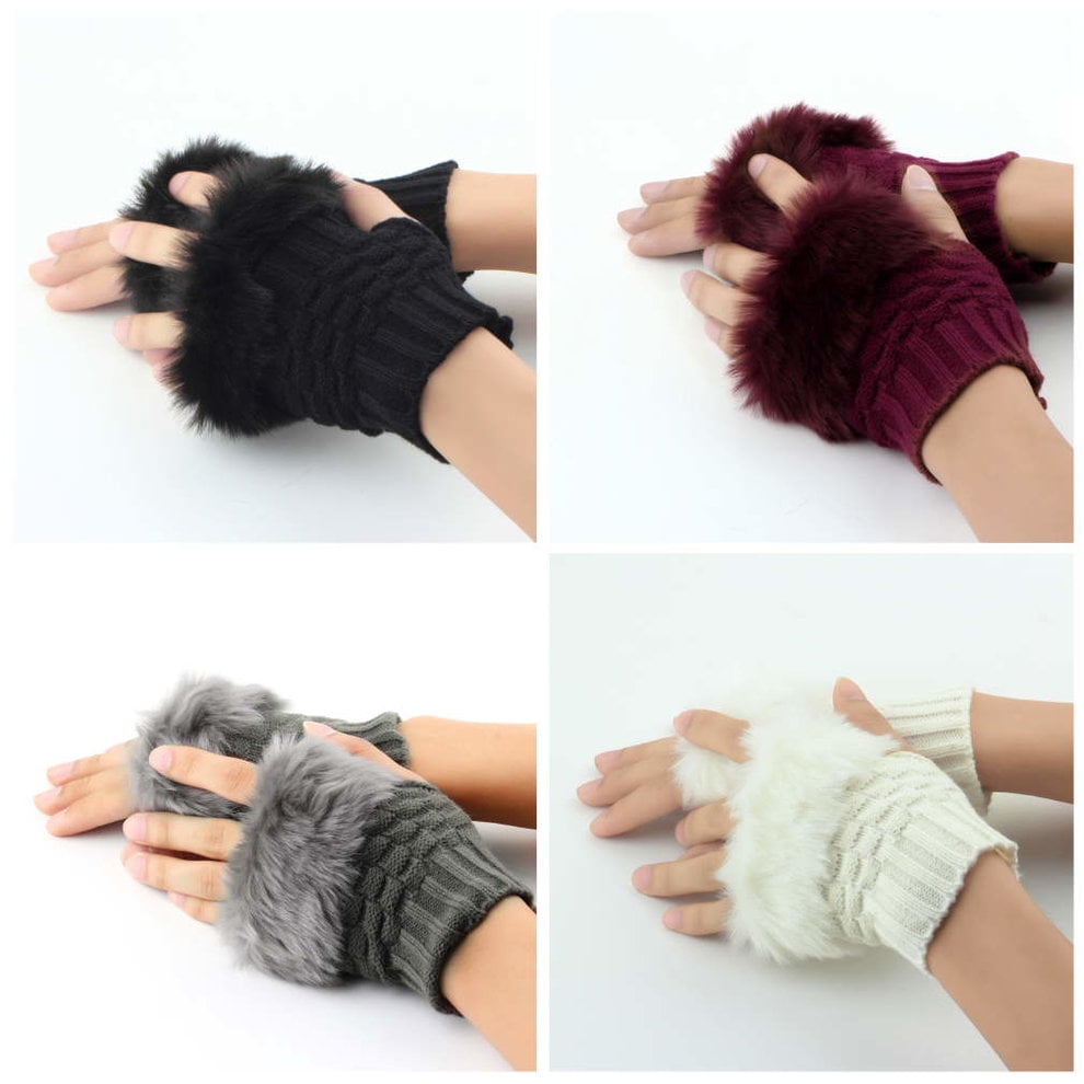 cute fingerless gloves