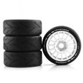 thumbnail image 1 of Labymos Remote Control Off-Road Rally Car white Tires 103*40*80mm 4pcs Replacement for ARRMA Redcat Team, 1 of 8